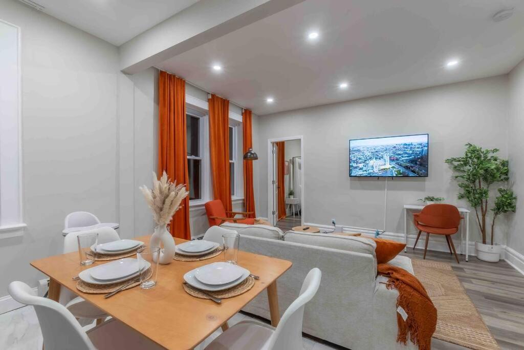 Apartament Pumpkin Premise By Airport, 5 Beds, Sleeps 8, Book 7 Days, Get 20 Percent Off Newark Zewnętrze zdjęcie
